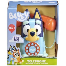 BLUEY 電話遊戲組 嬰幼兒玩具 鈴鈴 3歲以上, 1個