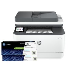 HP 3103fdw / 3103FDW 黑白雷射事務機, 《升級5年保》加2黑高容量W1450X, 1個, 白殼
