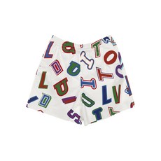 루이 비통 중고 X NBA 2020 그래픽 로고 쇼츠