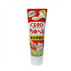 CIAO 啾嚕貓肉泥, 80g, 1個, CS-156 雞肉(綜合營養)