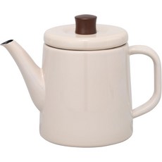 野田琺瑯 琺瑯茶壺, PTR-1.5K-BE 象牙白, 1個, 1.5L