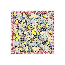 빔바이롤라 플로럴 프린트 스퀘어 스카프