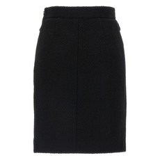 끌로에 부클레 포켓 미디 스커트