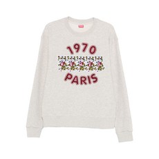 겐조 타이거 프린트 크루 넥 스웨트셔츠