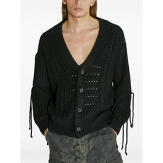 게스 스트랩 디테일 가디건