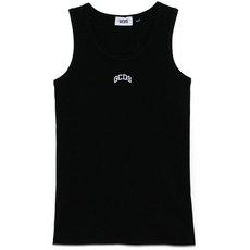 GCDS 로고 자수 탱크 탑