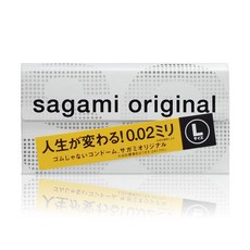Sagami original L-尺寸 0.02超薄保險套, 1個