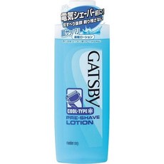 GATSBY 日本 刮鬍前乳液 保濕型 剃鬚凝膠 140ml - 蘆薈, 1個, 乳液