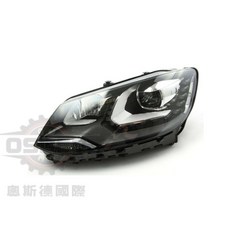 VW 福斯 Sharan LED 頭燈 適用於 7N1941753B 左側 德國原廠零件, 1個