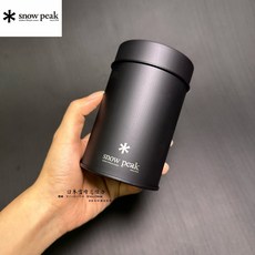 不銹鋼茶葉罐 戶外露營 便攜密封防潮儲存罐 黑化不銹鋼, 如圖所示, 1個