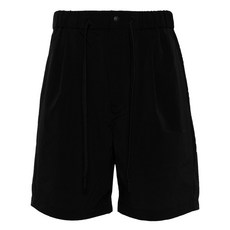 스노우피크 로고 프린트 벨벳 쇼츠