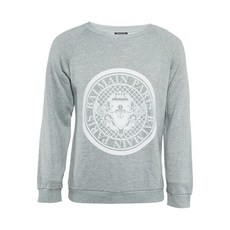 발망 중고 래글런 소매 로고 스웨트셔츠