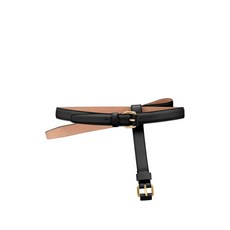 모스키노 보우 디테일 레더 벨트