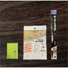 AirLite 老司機天秤直綁款 輕量高敏釣魚線組, 黑色, 1個