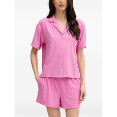 DKNY 로고 자카드 투피스 파자마
