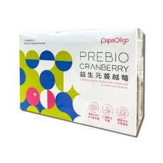 PapaOligo糖老爹益生元蔓越莓 女性益生菌 含洛神花萃取物 半乳寡糖 台灣公司貨, 21份, 4g, 1盒