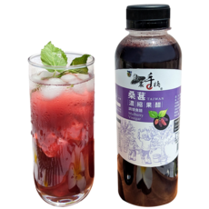 村子口老農手摘 桑椹濃縮果醋, 1個, 500ml
