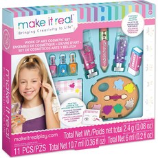 make it real 藝術美妝組 11件組, 紅色, 11 PCS/PZS