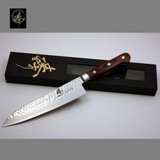 料理刀具 手作大馬士革鋼系列 210mm 廚師刀 〔臻〕高級廚具DHC80-2N, 1個