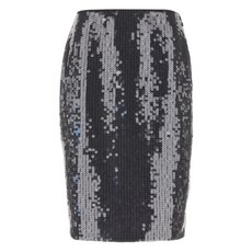 로테이트비르거크리스텐슨 시퀸 스트레이트 미디 스커트