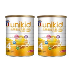 unikid 佑爾康 金貝親 OPO Premium 4號 3歲以上兒童配方, 850g, 2個