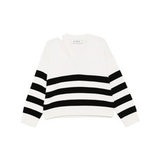 로헤 디컨스트럭티드 V넥 스웨터