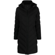 마이클마이클코어스 셰브런 퀼팅 후드 재킷