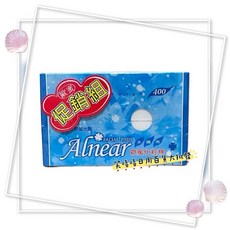 歐蜜 Alnear 水織布化妝棉片 400片, 1個, 水織布化妝棉400片*3入