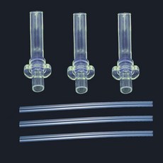 兒童通用吸管杯蓋配件 附長吸管, 1個, 原裝吸嘴+吸管 3套,1個裝