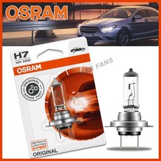 歐司朗 OSRAM H7 12V 55W 64210-01B 汽車燈泡 原廠燈泡 PX26D, 1個