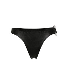 GCDS 로고 장식 가죽 브리프