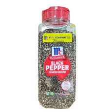 McCormick 味好美 粗粒黑胡椒 長效椒香 無麩質 無人工色素, 1個
