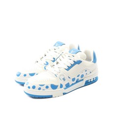 루이 비통 중고 2023 도트 레더 스니커즈