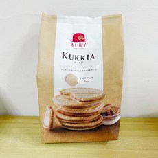 紅帽子法蘭酥【牛奶可可風味】酥脆餅乾獨立包裝下午茶點心, 62.4g, 1個