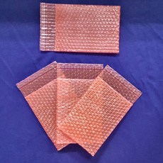 【Jason包裝網】紅粉色雙層加厚7號自黏氣泡袋(抗A三)L200*W140mm*150pcs, 1個, #7粉色*150pcs(超商取貨最多一組