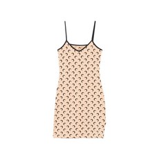 마린세르 문 프린트 미니 드레스