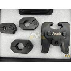 ASADA 淺田 萬向壓接頭 模具 TR25 適用ACO103 ACO102, 1個, 迷你萬向壓接模TRM25