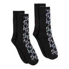 칼라거펠트진 모노그램 패턴 양말
