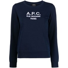 A.P.C. 티나 로고 자수 스웨트셔츠