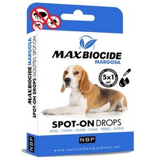 NBP MAXBIOCIDE 香葉醇苦楝精油寵物滴劑 MAX CALM 情緒穩定項圈, 1盒