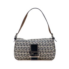 펜디 중고 20th 센추리 주키노 캔버스 바게트 숄더 백