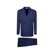 마뉴엘리츠 울 더블 브레스티드 수트