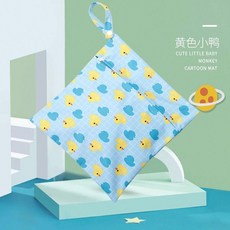 嬰兒尿布袋 便攜防水 附贈掛鉤, 基礎款-歡樂小鴨