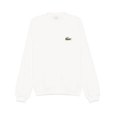 라코스테 로고 패치 스웨트셔츠