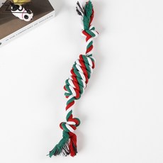 Z3JC temu寵物玩具狗狗繩結玩具編織動物造型磨牙咬繩狗狗玩具, 1個, 糖果鼠節50g25cm