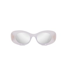 로에베 로고 디테일 타원형 프레임 선글라스