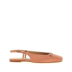 트윈셋 스퀘어 토 발레리나 슈즈