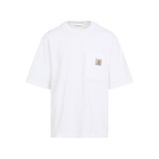 칼하트윕 포켓 디테일 코튼 티셔츠