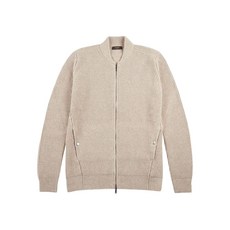 자노네 골지 집업 가디건