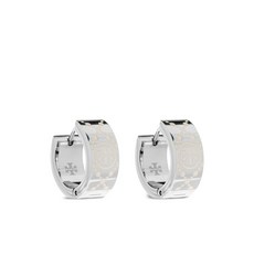 토리 버치 인그레이빙 로고 이어링